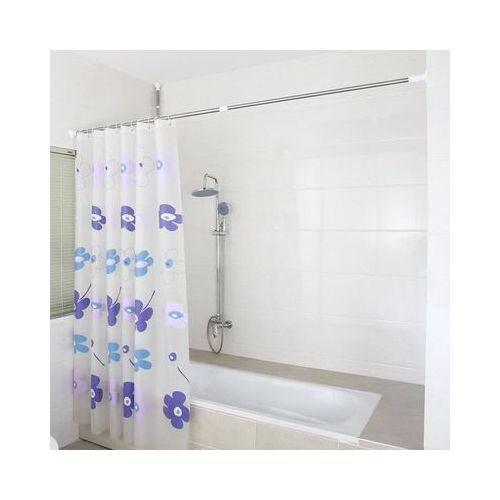 Barre De Douche Extensible - Inox - De 70 À 120 Cm - Rideau de