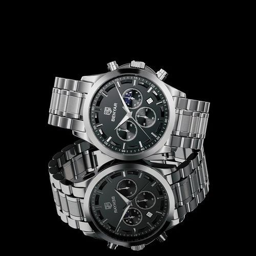 product_image_name-Benyar-montre BY-5160 Bleu Montre Homme Quartz Sport-3
