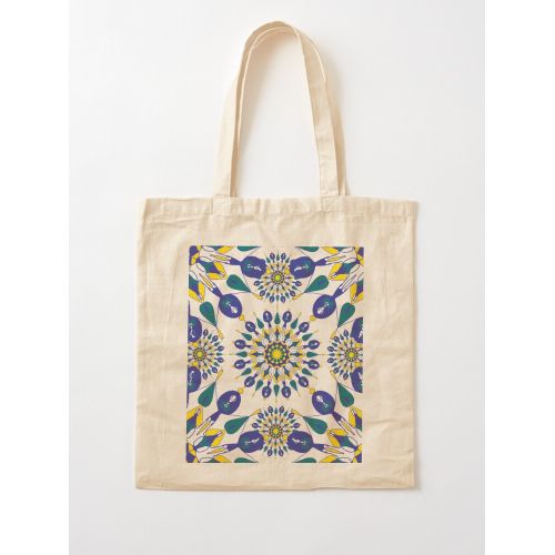 product_image_name-Generic-البلاط المغربي التقليدي -حقيبة يد قطن كلاسيكية باللونين الأزرق والأصفر-4