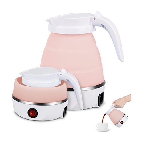 Generic Bouilloire électrique pliable avec tasse à eau en silicone à prix  pas cher