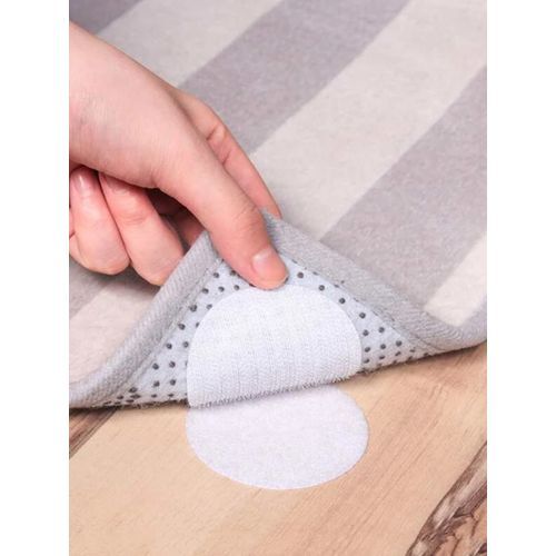 Generic 10 pièces Scratch Autocollant Double Face pour tapis