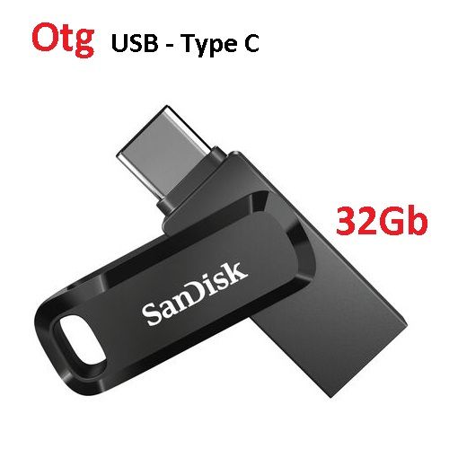 Sandisk Clé Usb Type-C 32Gb Usb 3.1 Dual Drive 150Mb/s OTG Pour