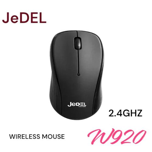 product_image_name-Jedel-Souris Sans Fil W920 - 2.4GHz - Design Ergonomique et Boutons Silencieux-1
