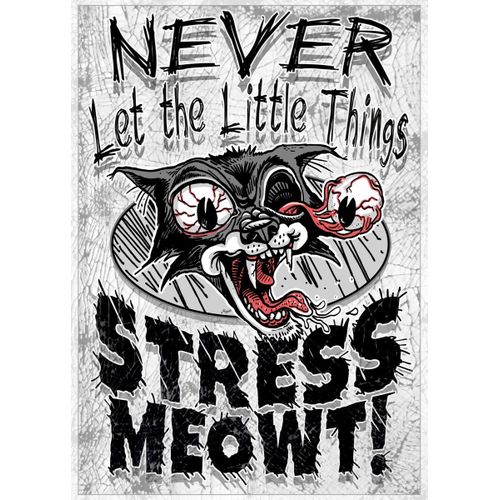 product_image_name-Generic-Little things stress meowt  Poster Chambre Haute Qualité-1