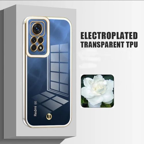 Spigen Transparent pour Xiaomi Mi 10T pro Silicon pas attache Gold