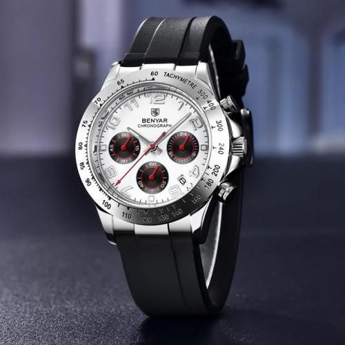 Benyar montre chronographe clearance