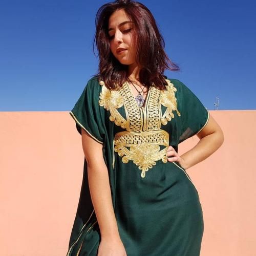 Gandoura marocaine femme clearance