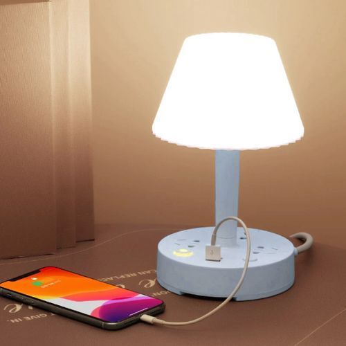 Generic Lampes de table + rallonge tout-en-un, 2 ports USB support