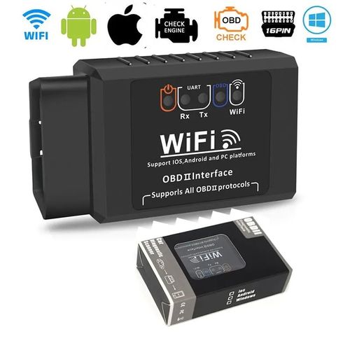 Generic OBDII Diagnostic de voiture ELM327 WIFI toute voiture