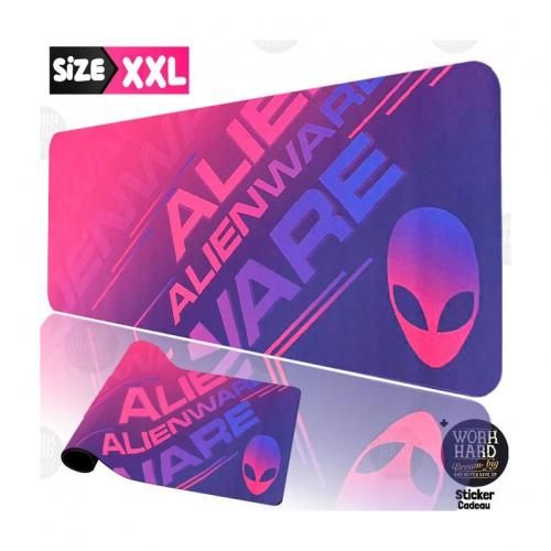 Alienware Tapis de souris XXL haute qualité pour PC,bureau Alien Rose à  prix pas cher