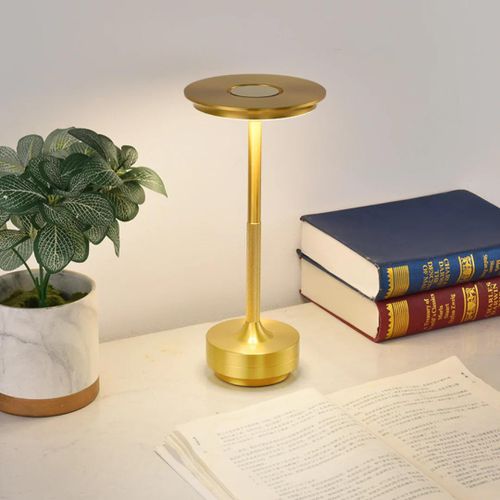 product_image_name-Generic-2 Lampes de table LED tactile – Design doré moderne-5