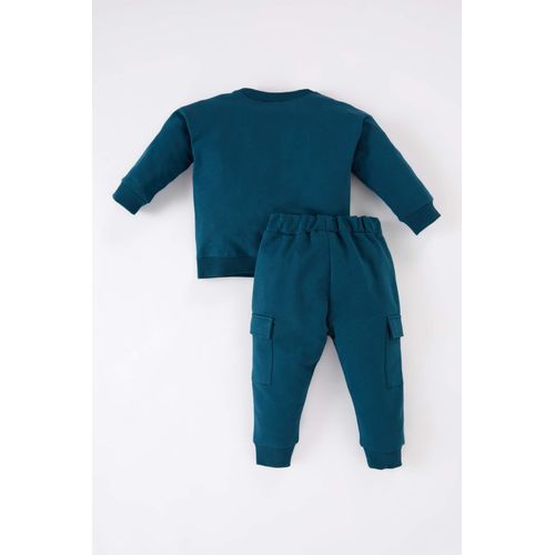 product_image_name-Defacto-طقم من قطعتين سويت شيرت مطبوع و سروال كارغو لبيبي ولد-2