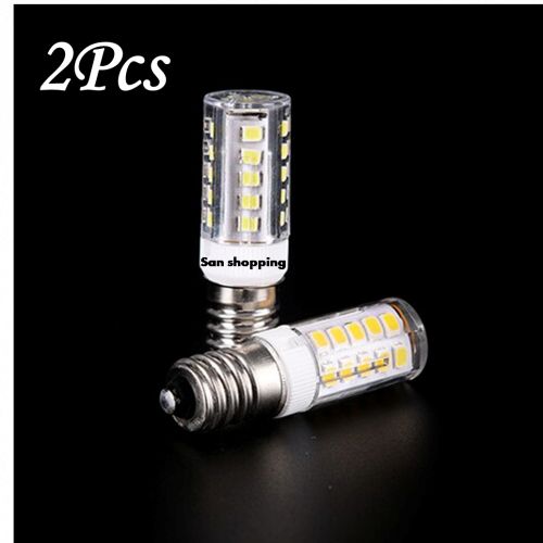 Generic 2 Pcs Mini LED Ampoules E14 Lampe pour réfrigérateur et machine à  coudre à prix pas cher