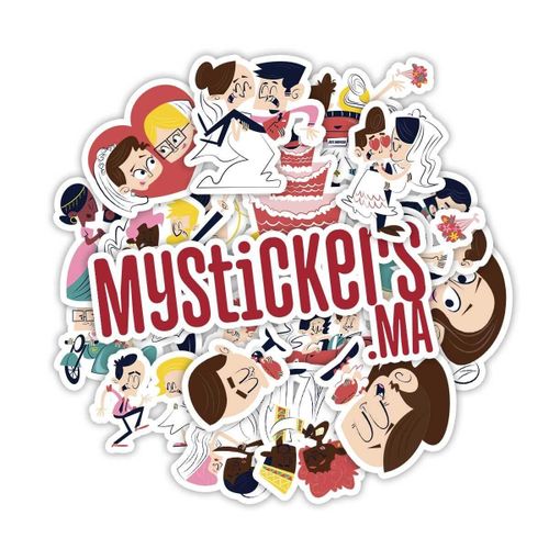 product_image_name-Generic-Pack de 20 stickers Cérémonie de mariage HD UV-1