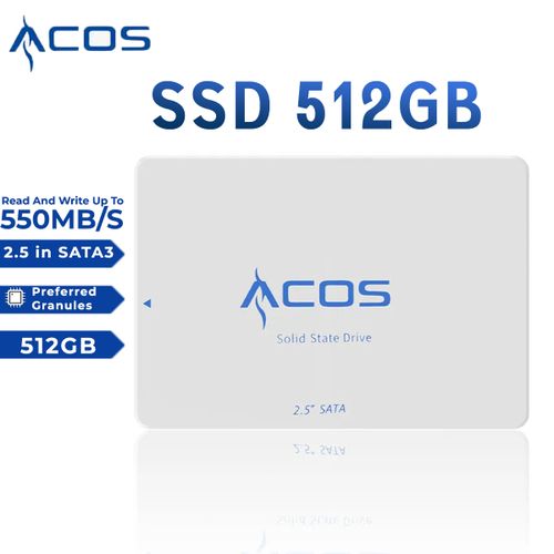 ACOS Disque dur SSD Sata3 512 Go Disque SSD interne pour