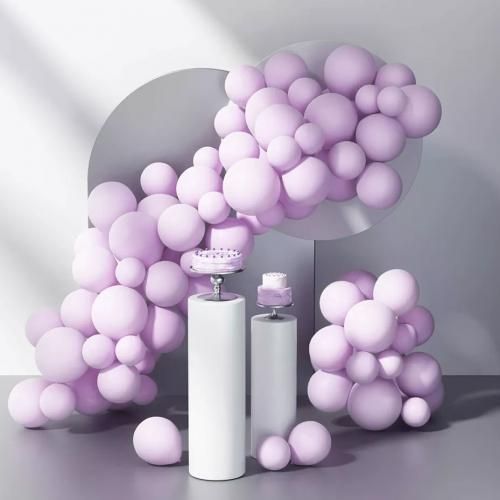 Generic 50 ballons mauve/violet pastel pour décoration anniversaire et les  fêtes 31 CM à prix pas cher