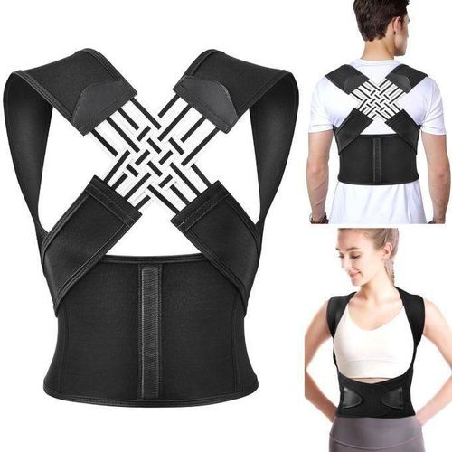 Generic Correcteur de Posture pour Homme et Femme Ceinture Dorsale Reglable pour Maintien du Dos Cou et Epaules a prix pas cher Jumia Maroc