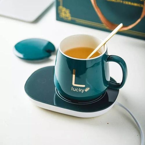 Chauffe-tasse électrique Pad de bureau Thé Café Lait Tasse Plus