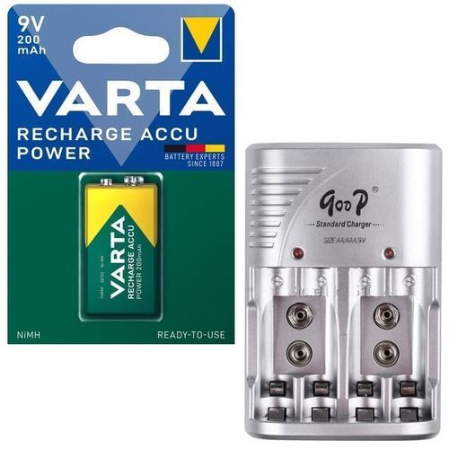 Varta Pile rechargeable NI-MH 9V 200mAh