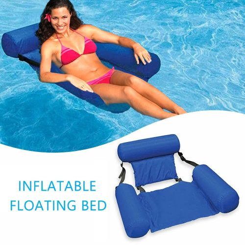product_image_name-Generic-Fauteuil Flottante Gonflable et Pliable, Lit à Air pour Piscine et Plage, Chaise de Natation  avec Dossier pour Adultes-1