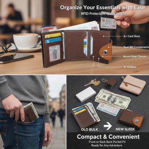 product_image_name-Generic-Portefeuille Minimaliste Intelligent à Accès Rapide-5