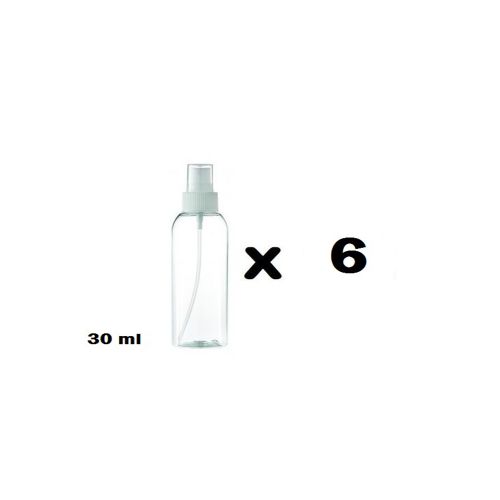 Generic 6 Flacons Vaporisateur Vide 30 ml, Bouteille de Spray
