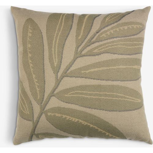 product_image_name-Generic-Pack de 2 Coussins Décoratifs Vert Feuillage 45x45cm - Polyester Recyclé - Doux, Confortable et Élégant-2