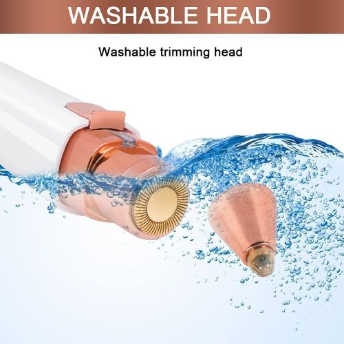 product_image_name-iVANOPRO PROFESSIONNAL-آلة نزع الشعر وماكينة حلاقة كهربائية للسيدات، USB قابلة للشحن 2 في 1 مع ضوء LED مدمج IVO-100-5