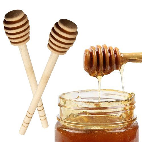 Generic Cuillères à miel en Bois, Sain et durable - 2 Pcs à prix