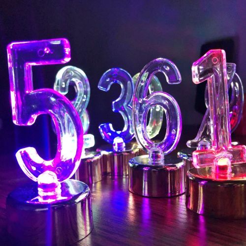 Bougie Anniversaire 1 an Led