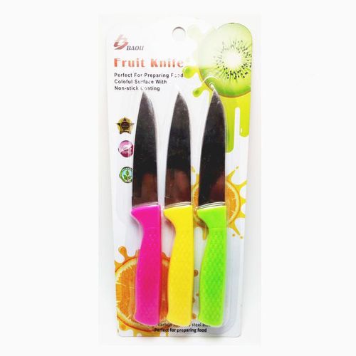 Generic Lot de 3 Couteaux pour Trancher les Fruits Coffret de 3