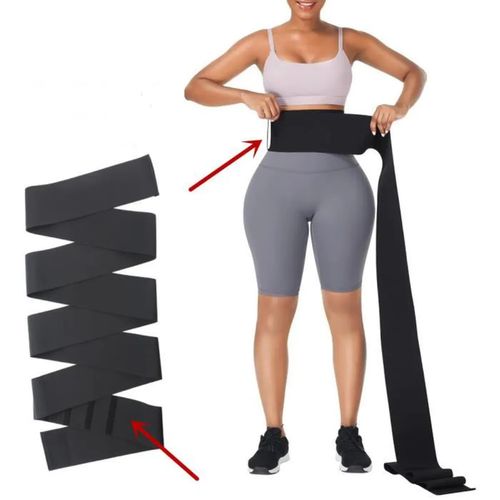 Generic Ceinture de Sudation,Body Shaper slimming Belt Réglable,Plat Waist  Trainer à prix pas cher