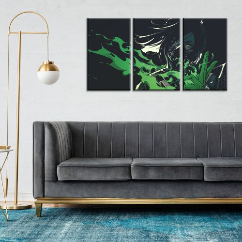 product_image_name-Generic-Tableau series Valorant Viper Gaming Poster - Tableau Mural - decoration-3