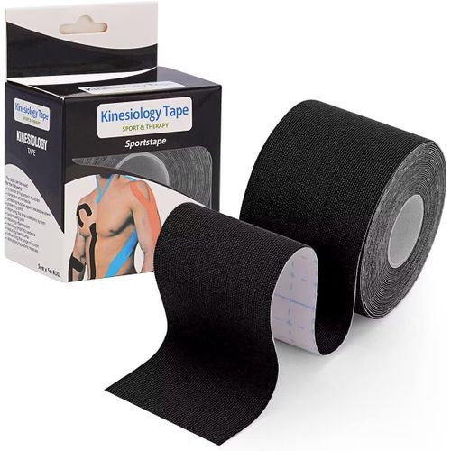 Kinesiology Tape Bande Elastique de Kinésiologie 5cm x 5m Adhésif Résistant  à L'eau à prix pas cher