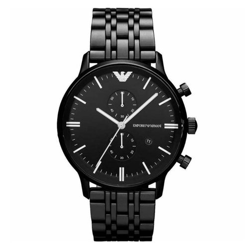 Emporio Armani Montre Homme Chronographe en acier inoxydable noir AR1934 a prix pas cher Jumia Maroc