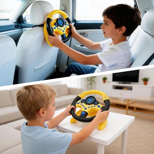 product_image_name-Generic-Volant de voiture interactif pour enfants -3
