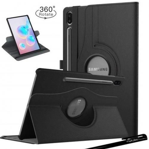 Book Cover Coque Pour Samsung Tab S6 SM T860 (Black) à prix pas cher