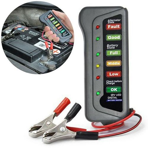 TOOLTOP testeur de batterie de voiture 12V 24V Maroc 