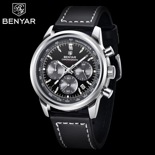 Mode Montre Homme Sport Montre à Quartz Noir - Prix pas cher