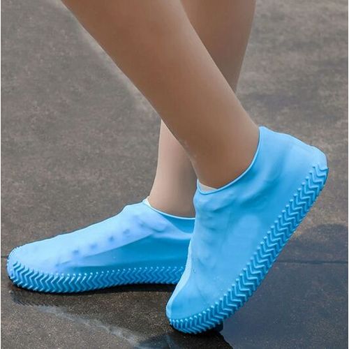 Generic Couvre-chaussures de pluie imperméables en silicone