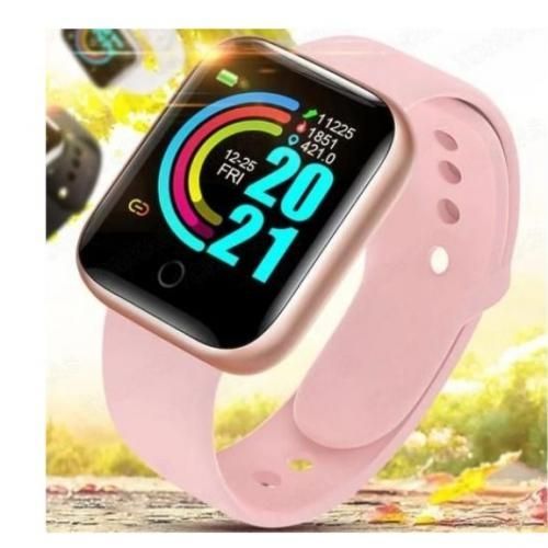 product_image_name-Generic-Y68 Smartwatch femmes Sport Bluetooth intelligente avec moniteur de fréquence cardiaque tension artérielle Fitness Tracker Bracelet pour Android IOS-2