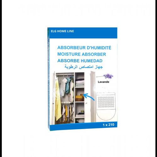 product_image_name-ELG HOME LINE-x3 مزيل الرطوبة من خزانة الملابس، بنكهة الخزامى ، 210 جرام، يزيل التكاثف والروائح الكريهة-1