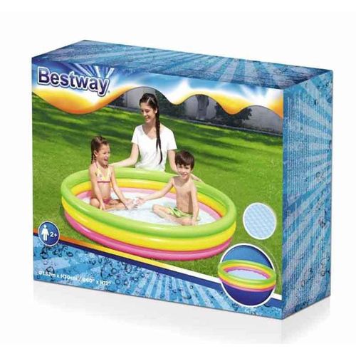 product_image_name-Generic-Piscine Gonflable Familiale Bestway - Joies Aquatiques Colorées-1