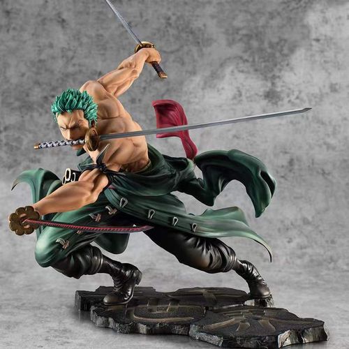 Generic One Piece Anime Figure Roronoa Zoro Anime Statue PVC