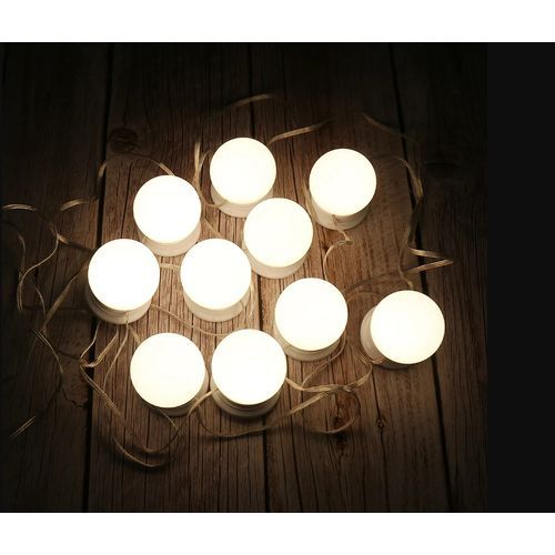 Generic Pack 10 lampes de miroir , maquillage coiffeuse ampoules LED à prix  pas cher