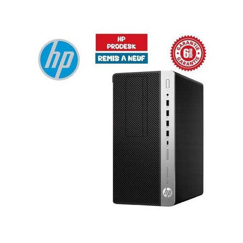 Hp unité centrale Prodesk 600 G3 MT i5 6eme 8Go 512Go ( remis à neuf)