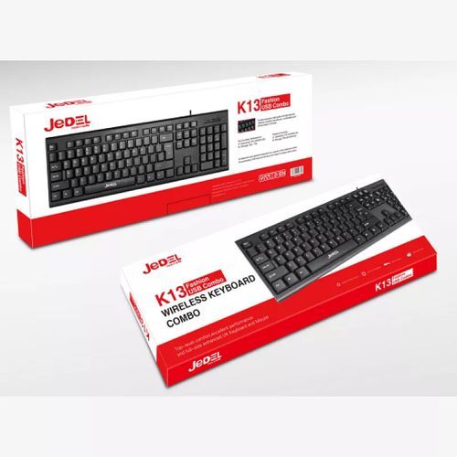 Jedel Clavier K13 USB D'ordinateur bureau et pc portable AZERTY à prix pas  cher