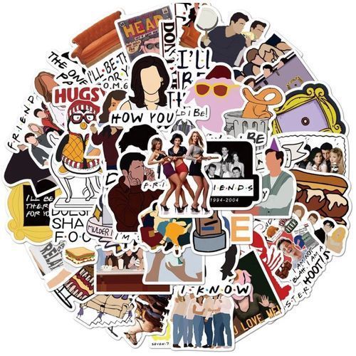 Generic Friends Série TV sitckers Autocollants anime pack decorative by  moroccan otaku à prix pas cher