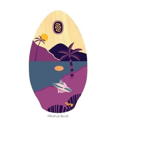 product_image_name-Generic-SKIMBOARD SKIM1 WOOD - 35 PRUPLE /BLEU-1