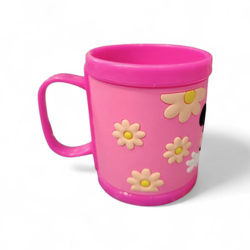 product_image_name-Generic-Mug en plastique pour les filles 250ml - Minnie mouse cadeau anniversaire- Rose-3